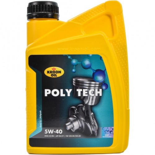 Моторна олива POLY TECH 5W-40 1л 36139