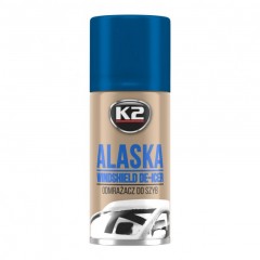 Розмораживатель для вікон K2 ALASKA -60C 150 мл (аерозоль) K601