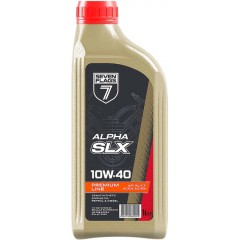 Олива моторна 7FLAGS ALPHA SLX 10W-40 API SL/CF каністра 1л ПЕ