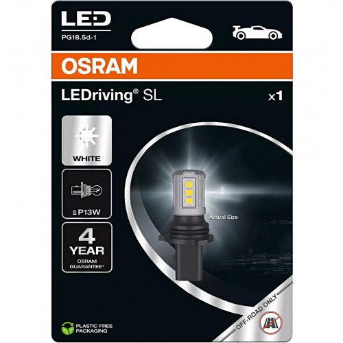 828DWP-1BL OSRAM Лампа P13W 12V 1,8W PG18.5D-1 LEDrivin SL 828DWP-1BL