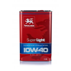Олива моторна WOLVER SUPER LIGHT SAE 10W-40  каністра 4л жерсть