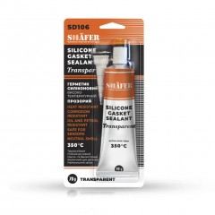 Герметик силіконовий прозорий SHAFER SD106 70гр