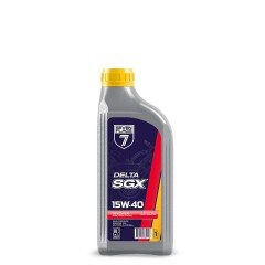 Олива моторна 7FLAGS DELTA SGX 15W-40 API SG/CD каністра 1л ПЕ