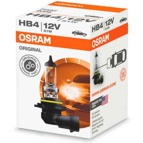9006-FS OSRAM Лампа HB4 12V 51W P22d ORIGINAL 9006