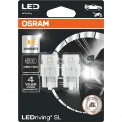 Лампа W21/5W 12V 1,7W W3X16Q OSRAM LEDrivin SL 7515DWP-2BL