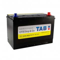 Аккумулятор 105 Ah/12V TAB Polar S EFB JIS 212 105S