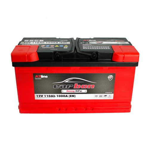 Аккумулятор 110 Ah/12V CARBON Euro CRB110-00 CRB110-00
