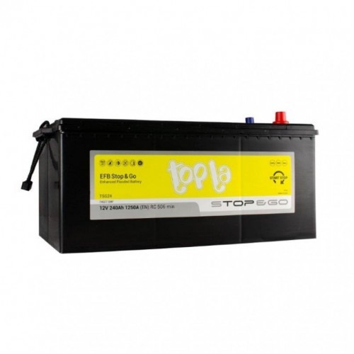 Аккумулятор 240 Ah/12V Topla EFB Truck 454 612 454 612