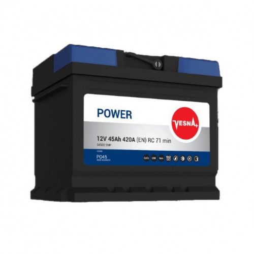Аккумулятор 45Ah/12V !!! Vesna Power низький 415 046 415 046