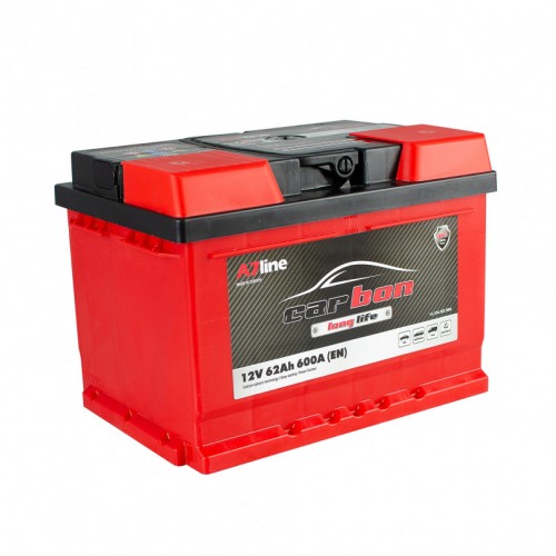 Аккумулятор 62 Ah/12V CARBON Euro CRB62-00 CRB62-00
