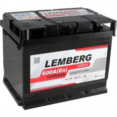 Аккумулятор 65 Аh/12V LEMBERG battery LB65-1