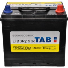 Аккумулятор 65 Ah/12V TAB EFB Euro 212 065S