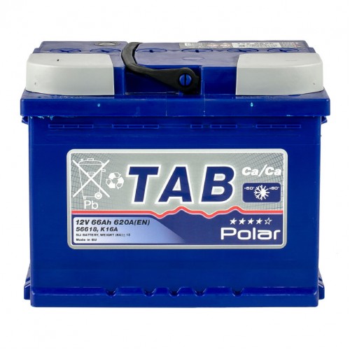 Аккумулятор 66 Ah/12V TAB Polar Blue 121 166 121 166