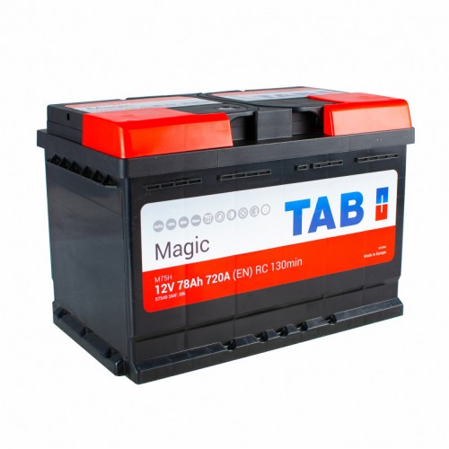 Аккумулятор 78 Ah/12V TAB Magic Euro 189 080 189 080