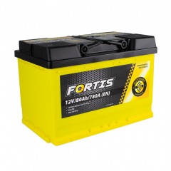 Аккумулятор 80 Ah/12V FORTIS Euro FRT80-00
