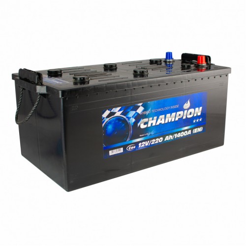 Аккумулятор Black 220 Ah/12V Champion CHB220-3 CHB220-3