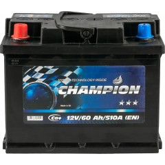 Аккумулятор Black 60 Ah/12V Champion CHB60-1S