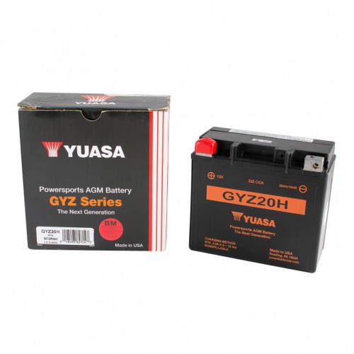 Аккумулятор МОТО Yuasa 12V 21,1Ah High Performance MF VRLA Battery GYZ20H GYZ20H