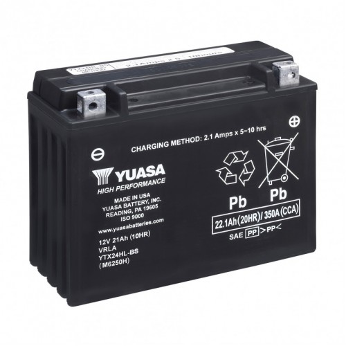 Аккумулятор Yuasa 12V 50Ah Silver High Performance Battery Japan YBX5057 YBX5057