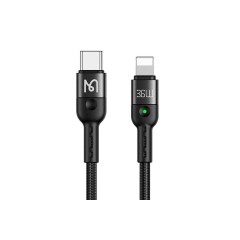 Кабель Type-C to Lightning 180cm Mcdodo Auto Disconnect /black/