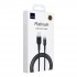 USB кабель Lightning 120cm Wiwu Platinum Series 3A /black/ Wi-C019 A-L 22566