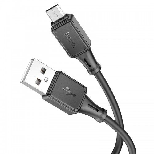 USB кабель Micro USB 100cm Hoco X88 Gratified /black/ 19404