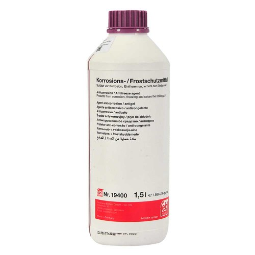 Антифриз Febi Аntifreeze Фіолетовий G12+ 1.5л. 19400