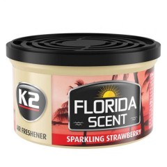 Ароматизатор для салону авто K2 Florida Scent "Ігриста полуниця" 42 г (V87TRU)