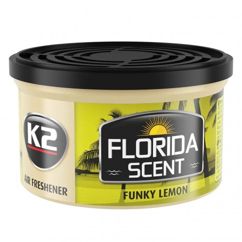 Ароматизатор для салону авто K2 Florida Scent "Лимон" 42 г (V87CYT) K20437