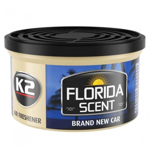 Ароматизатор для салону авто K2 Florida Scent "Нове авто" 42 г (V87NCA) K20439