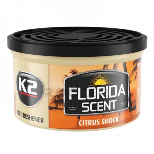 Ароматизатор для салону авто K2 Florida Scent "Цитрус" 42 г (V87GRA) K20438