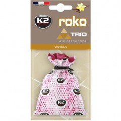 Ароматизатор для салону авто K2 Roko Trio "Ваніль" 25 г (V827T)