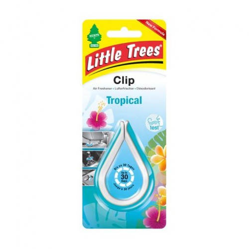 Ароматизатор для салону авто Little Trees Clip "Тропікана" 30 г (9748.2) MT0108
