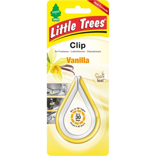Ароматизатор для салону авто Little Trees Clip "Ваніль" 30 г (9745.1) MT0105