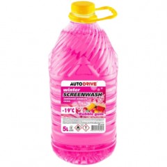 Омиватель зимовий AUTO DRIVE WINTER SCREEN WASH BUBBLE GUM -19 °C ПЕТ 5 л AD0138