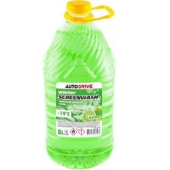 Омиватель зимовий AUTO DRIVE WINTER SCREEN WASH LIME -19 °С ПЕТ 5 л AD0139