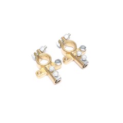 Клема акумулятора (2 шт., латунна, 200 гр) РЕМОНТН посилена "євро трубка"