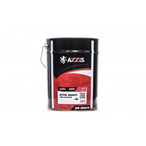 Олива гідротрансмісійна AXXIS AGRO UTTO MULTI 10W30 / 80W (Каністра 20л)