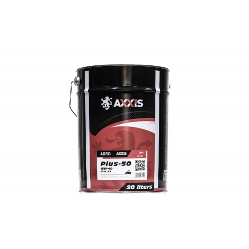 Олива моторна AXXIS AGRO Plus 50 15W-40 CI-4 (Каністра 20л)