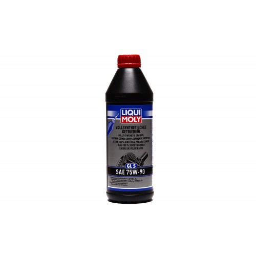 Олива трансміс. Liqui Moly Vollsynthetisches Getriebeoil (GL-5) 75W-90 (Каністра 1л) 1950/1414