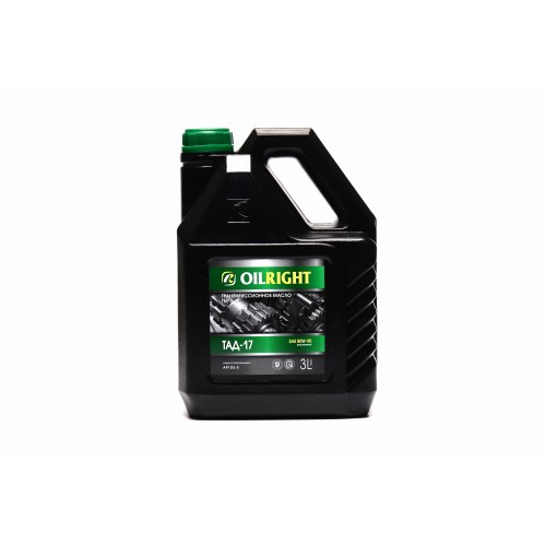 Олива трансміс. OIL RIGHT ТАД-17 ТМ-5-18 80W-90 GL-5 (Каністра 3л)