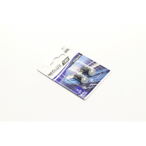 Лампа світлодіодна W5W LED 12V 0,5W W2.1X9.5D 2шт.blister (вир-во Neolux) NT1061CW