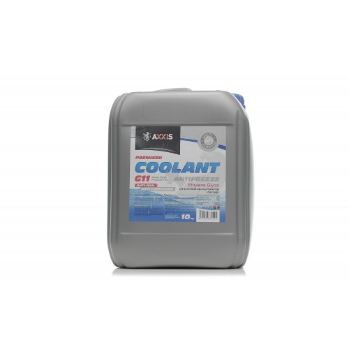 Антифриз BLUE G11 Сoolant <AXXIS> (синій) (Каністра 10кг)