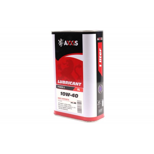 Олива моторн. AXXIS 10W-40 Power Х (Каністра 1л)
