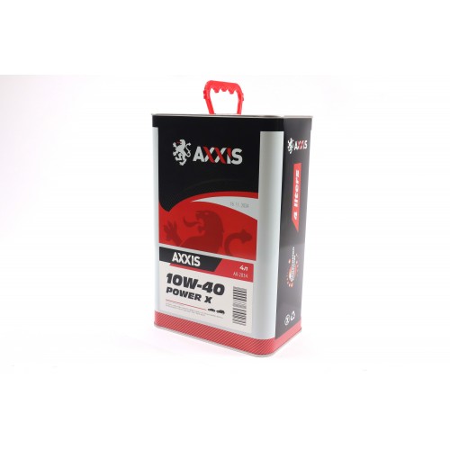 Олива моторн. AXXIS 10W-40 Power Х (Каністра 4л)