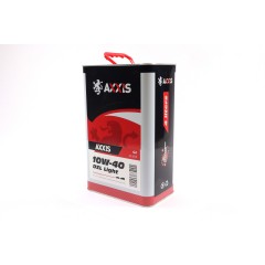 Олива моторн. AXXIS 10W-40 DZL Light (Каністра 4л)