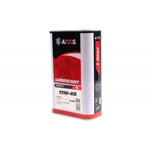 Масло моторн. AXXIS 15w-40 Power M (Каністра 1л)