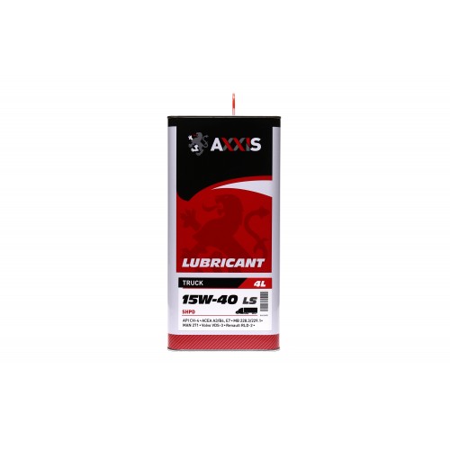 Олива моторн. AXXIS TRUCK 15w-40 LS SHPD (Каністра 4л) AX-2047