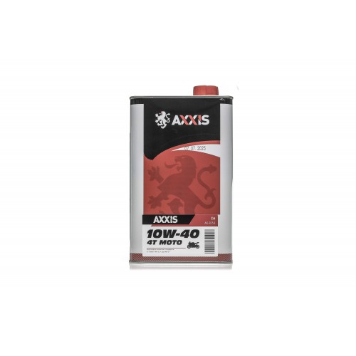 Олива моторна AXXIS MOTO 4T 10W-40 (Каністра 1л)