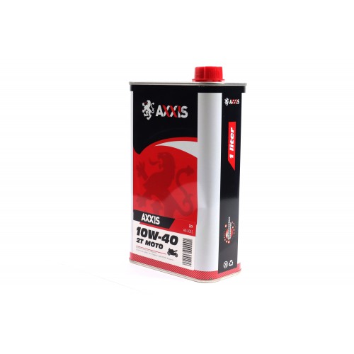 Олива моторна AXXIS MOTO 2T 10W-40 (Каністра 1л)